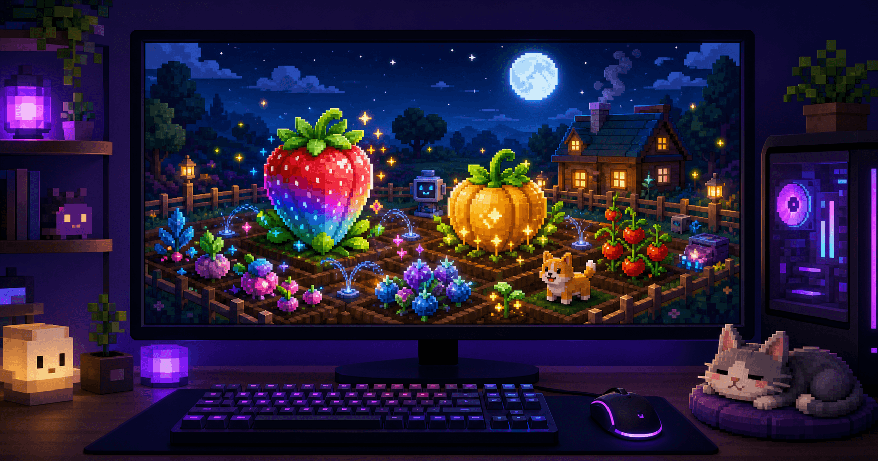 Cómo Jugar Grow a Garden en PC (2026): Setup, Mutaciones y Farmeo AFK